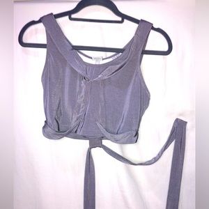 Stella McCartney Adidas Wrap around tie sport bra